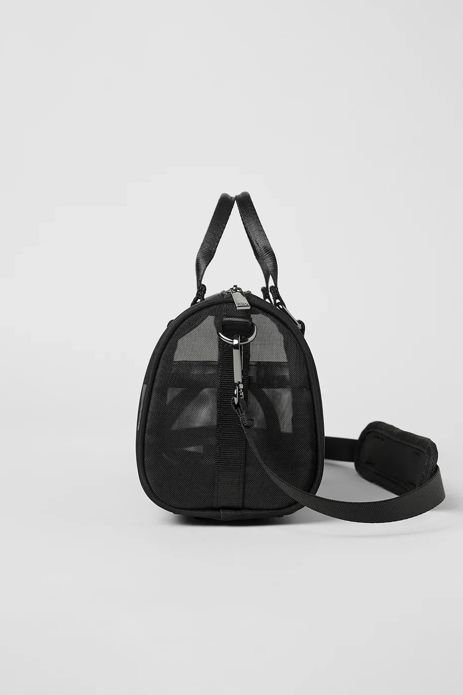 Mini bolso de mano transparente - Negro