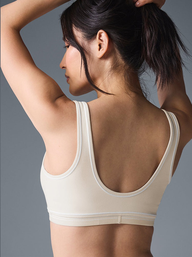 Sujetador Airbrush Heart Throb - Leche de avena