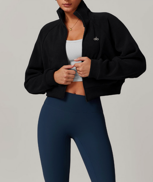 Chaqueta polar con cremallera