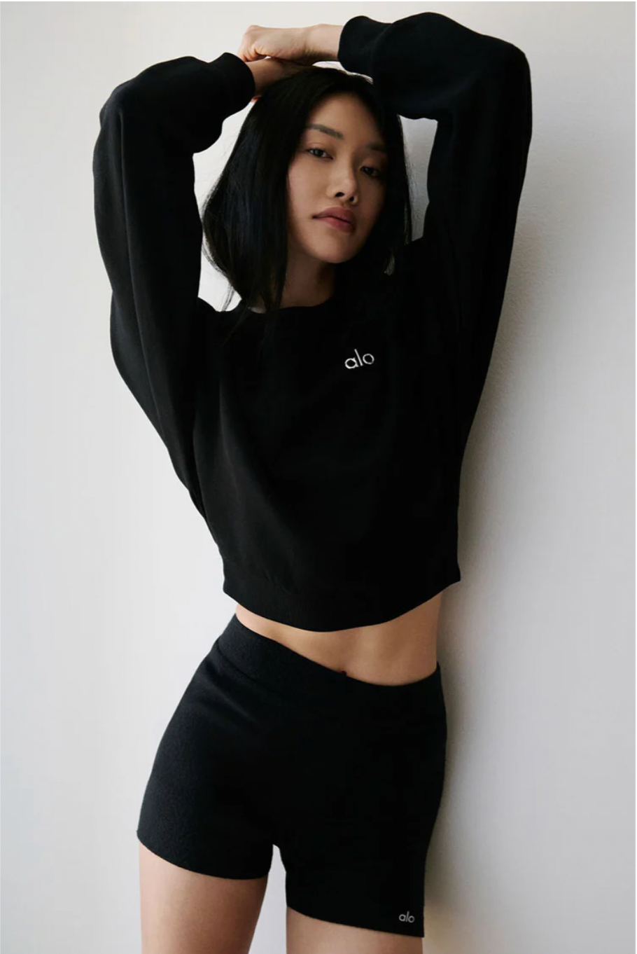 Cropped Accolade Crewneck