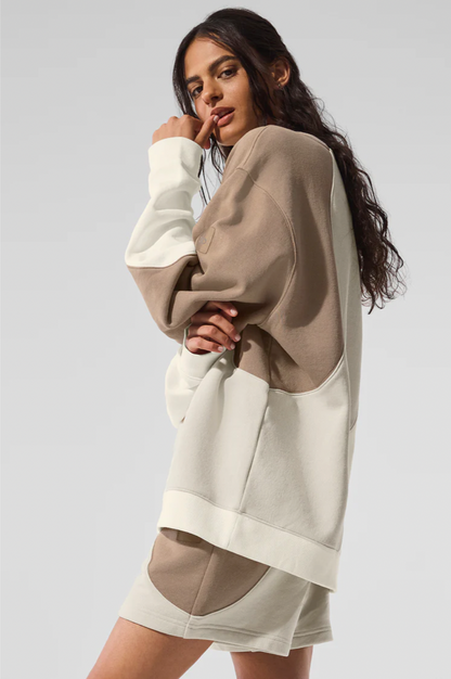 Make Waves Crew Neck Pullover