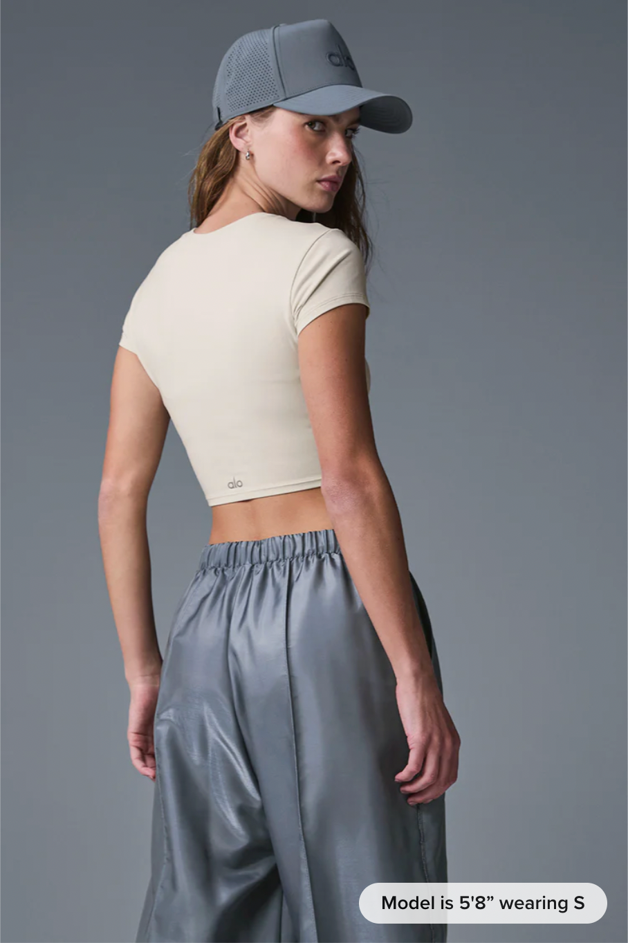 Alosoft Crop Finesse Manga Corta 