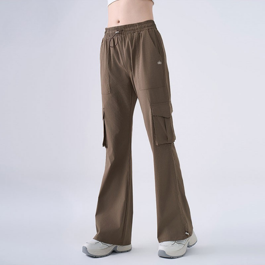 Pantalones cargo de flujo urbano